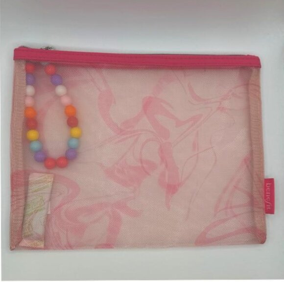 Benefit Cosmetics 6-Piece Set Bag Gimme Brow Fanfest Mascara Porefessional Mask - Picture 7 of 7